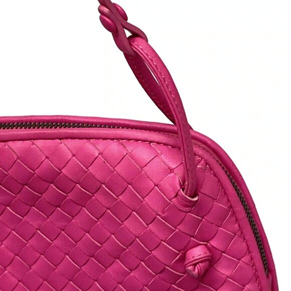 Auth BOTTEGA VENETA Nodini - Pink Leather B********* Shoulder Bag - Picture 9 of 14